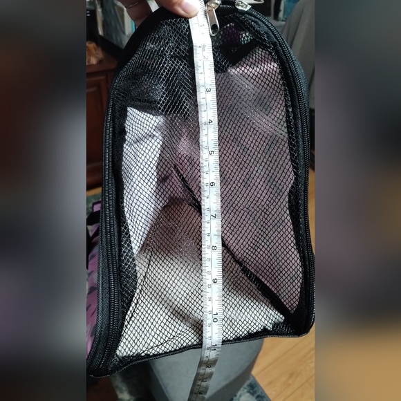 Pink Pet Carrier Tote Bag Dog‎ Cat Bone Paw Print Travel Comfort - Picture 15 of 15